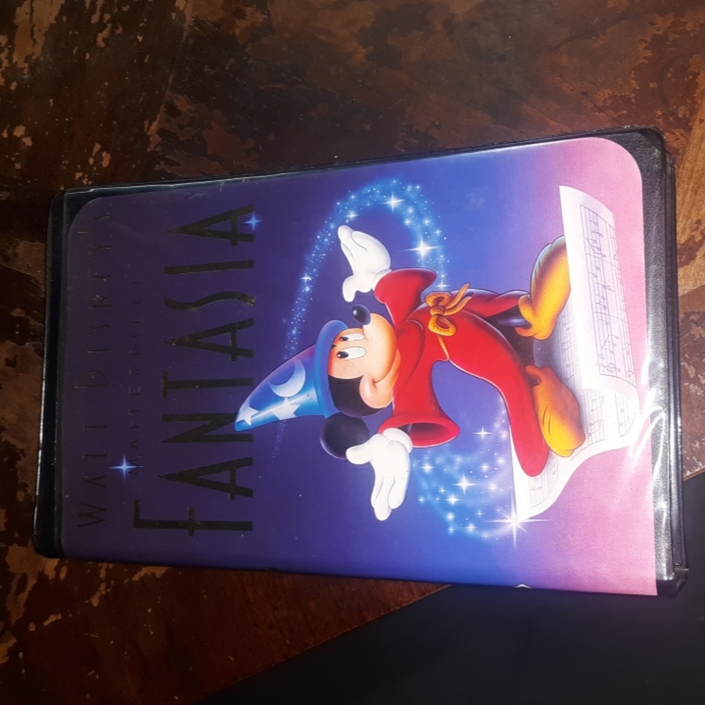 Walt Disney Masterpiece Fantasia VHS tape (SKU ab2)
